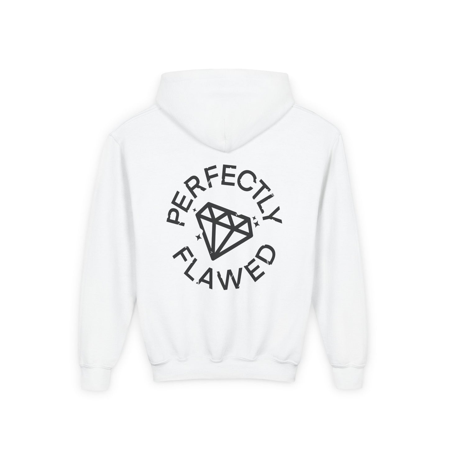 Youth Diamond Design Hoodie - Cozy & Stylish Sweatshirt for Kids