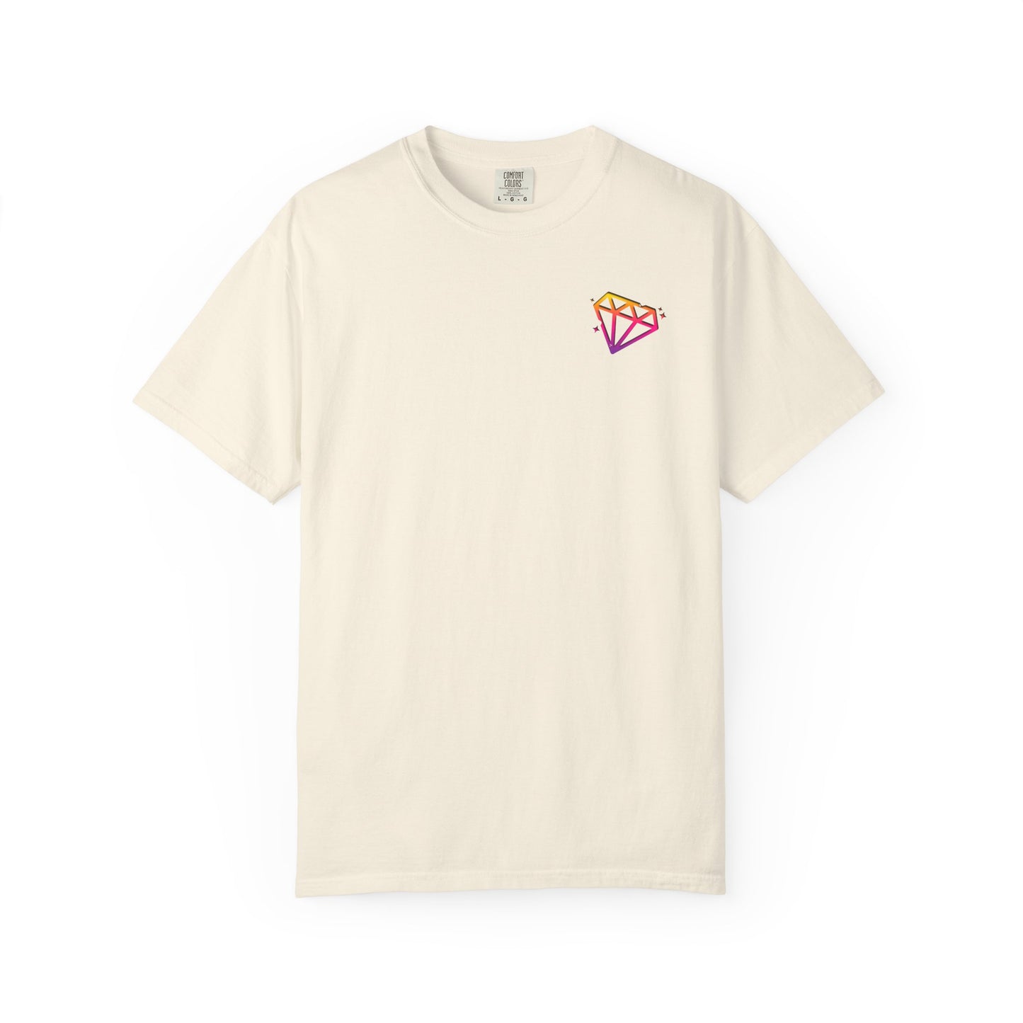 Summer on the Inside T-Shirt (3 colours) - Unisex Garment-Dyed Tee, Casual Wear, Beach Look, Gift for Friends, Summer Vibes, Colorful Apparel