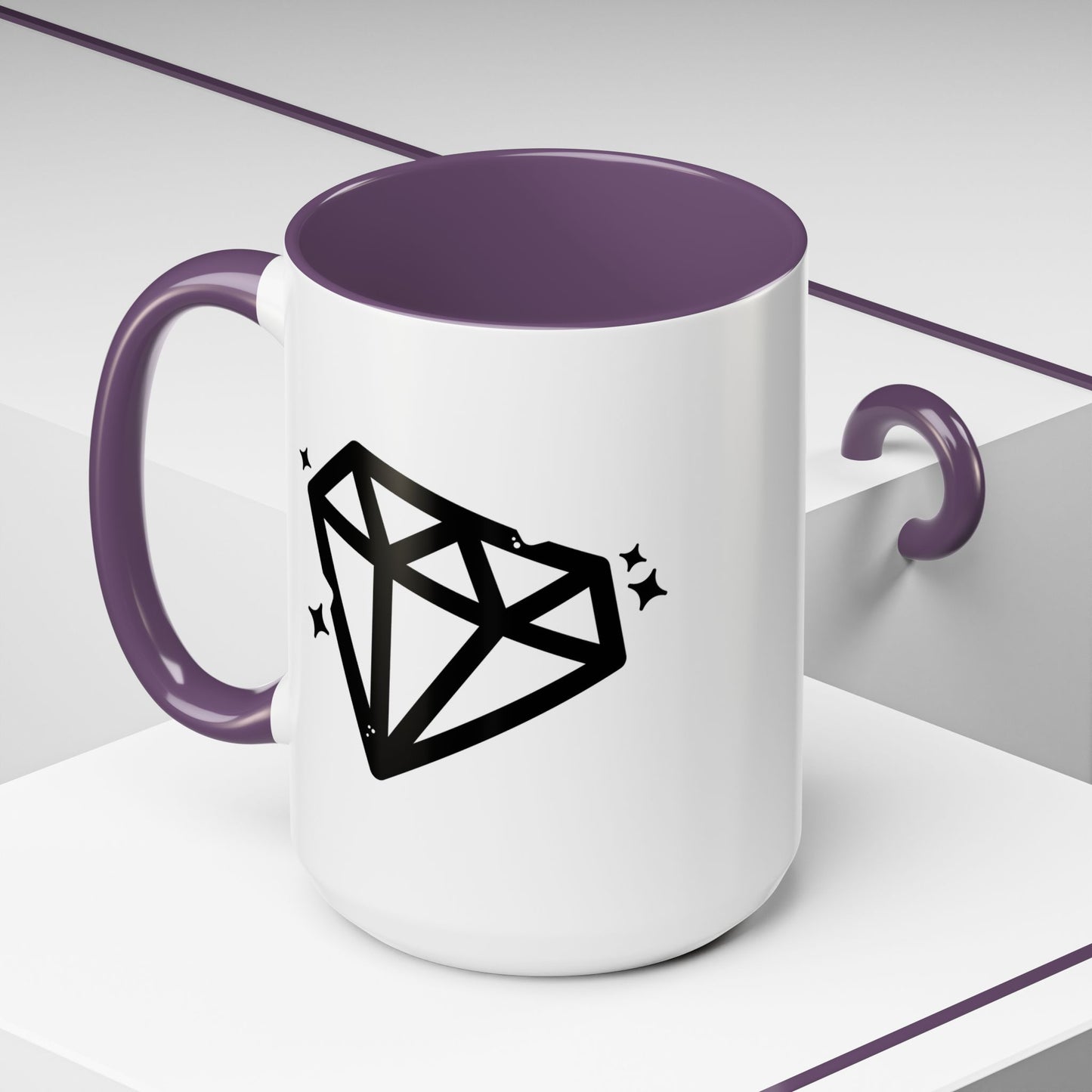 Chipped Diamond Coffee Mug