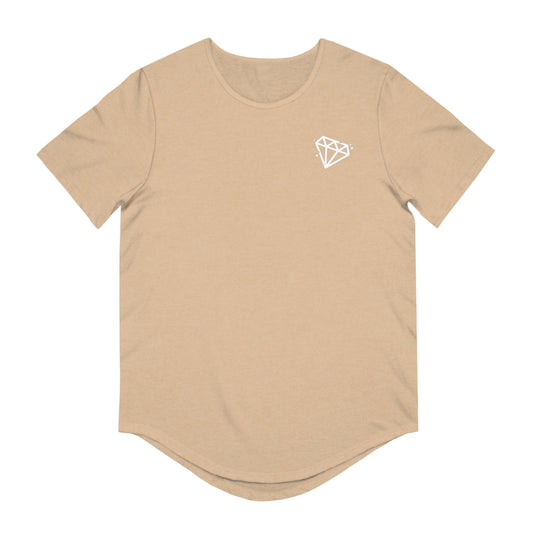 Men's Jersey Curved Hem Tee