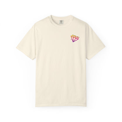 Summer on the Inside T-Shirt (3 colours) - Unisex Garment-Dyed Tee, Casual Wear, Beach Look, Gift for Friends, Summer Vibes, Colorful Apparel