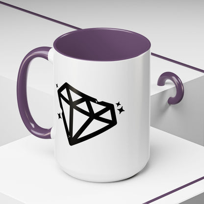 Chipped Diamond Coffee Mug