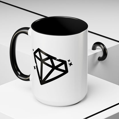 Chipped Diamond Coffee Mug